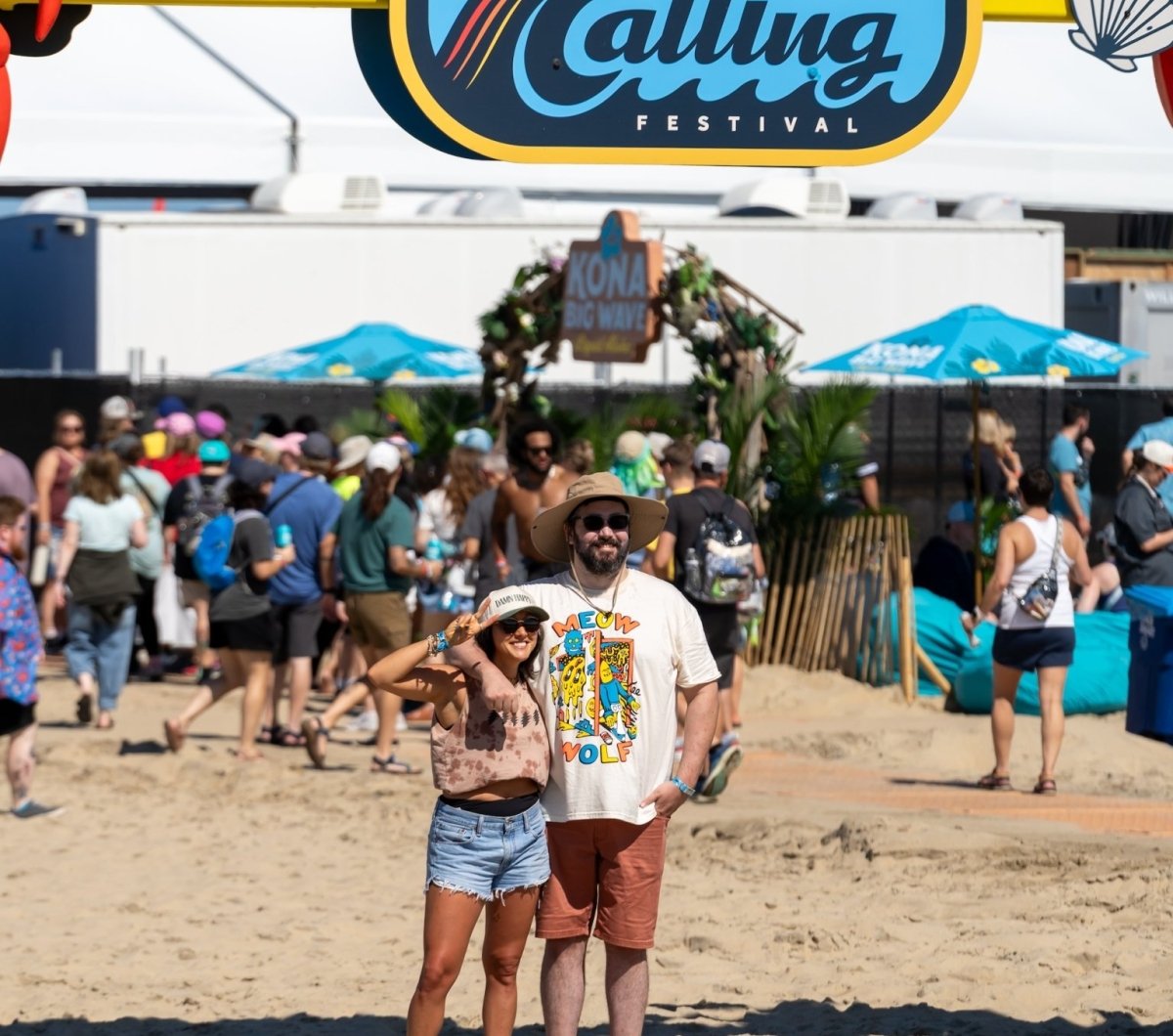 Photo arch at Oceans Calling