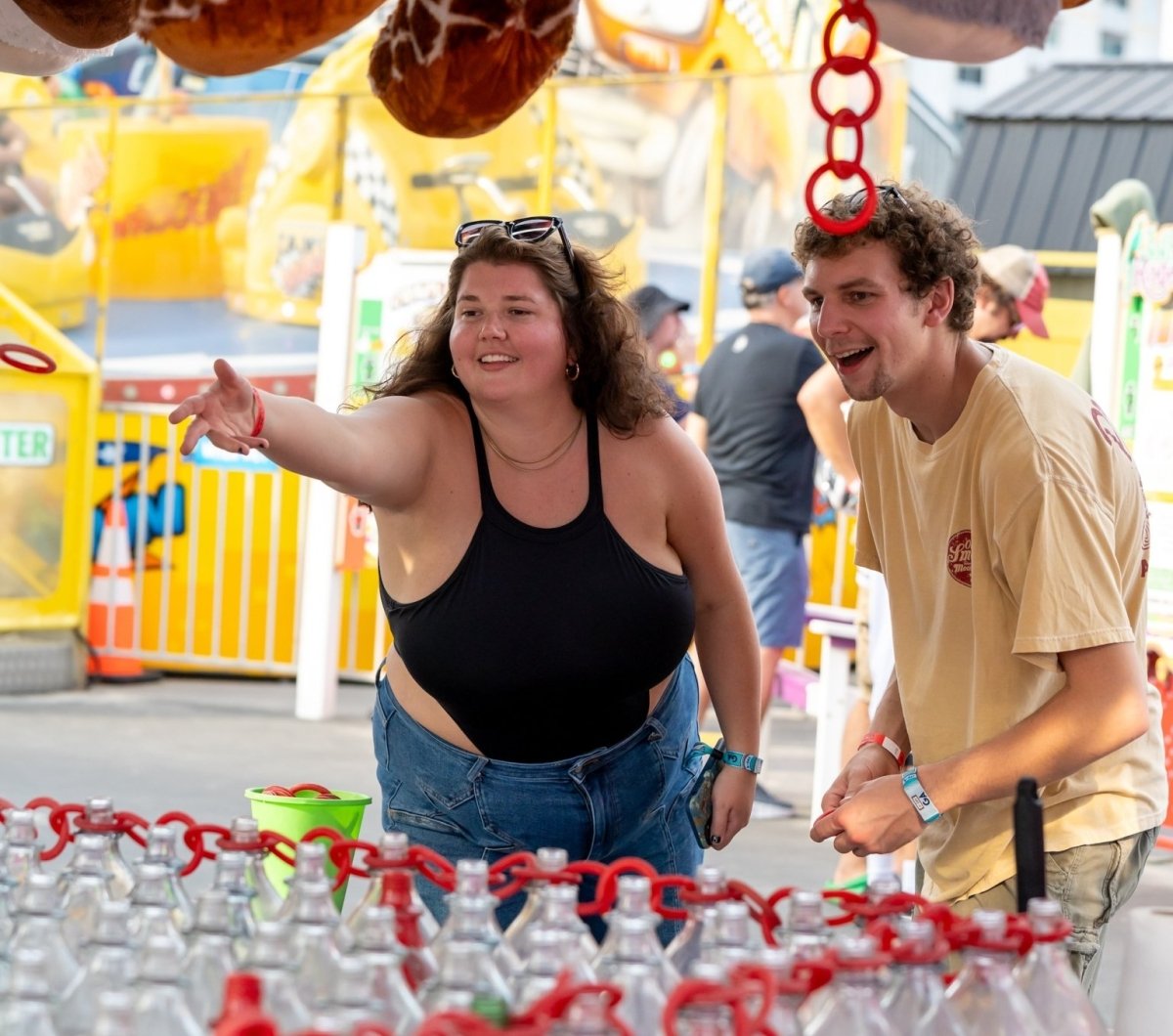 Festival goer at Oceans Calling