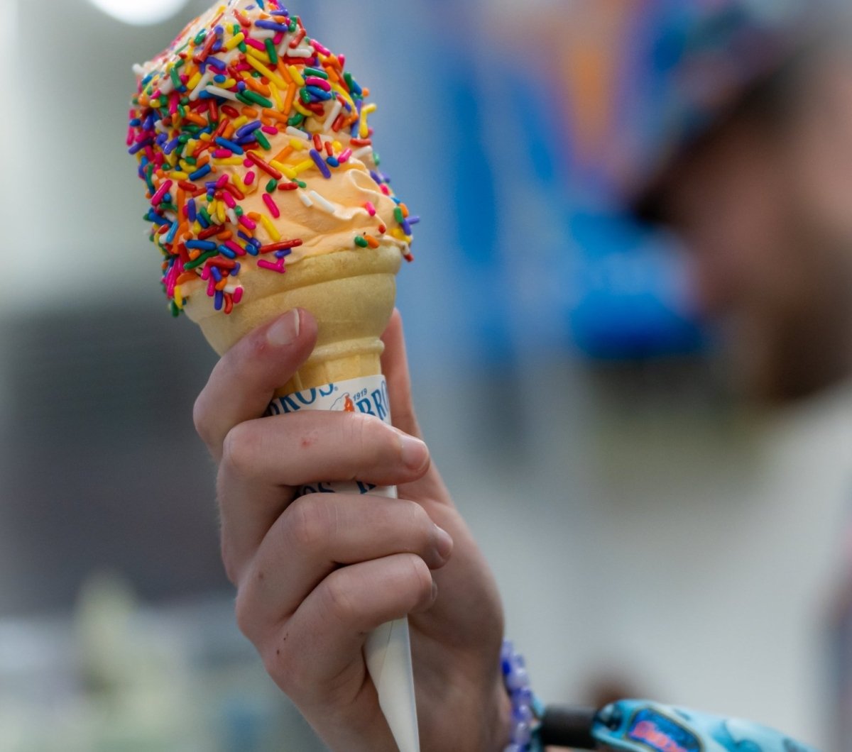 ice cream at Oceans Calling