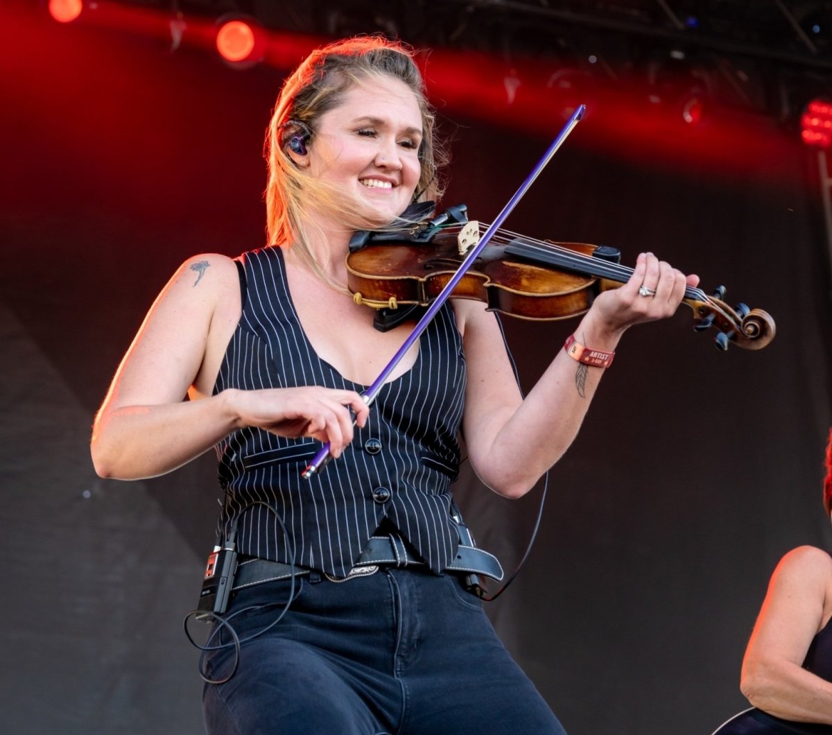 Fiddle player at Country Calling